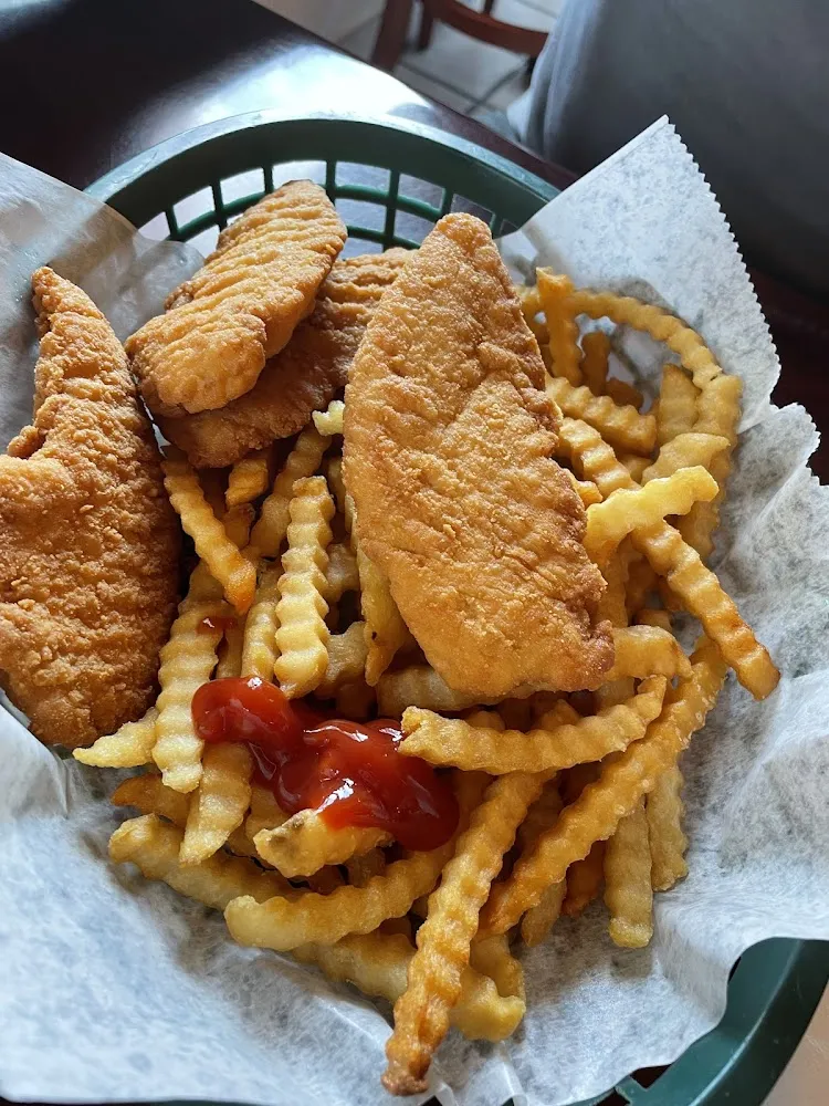 Crinkle Cut or Waffle Fries