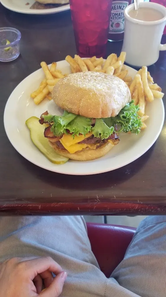 Double Cheeseburger with Bacon